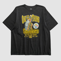 Pittsburgh Steelers Reebok 2006 T-shirt - Black Vintage outlet