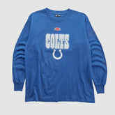 Indianapolis Colts NFL 2010s Long Sleeve T-shirt - Blue Vintage online