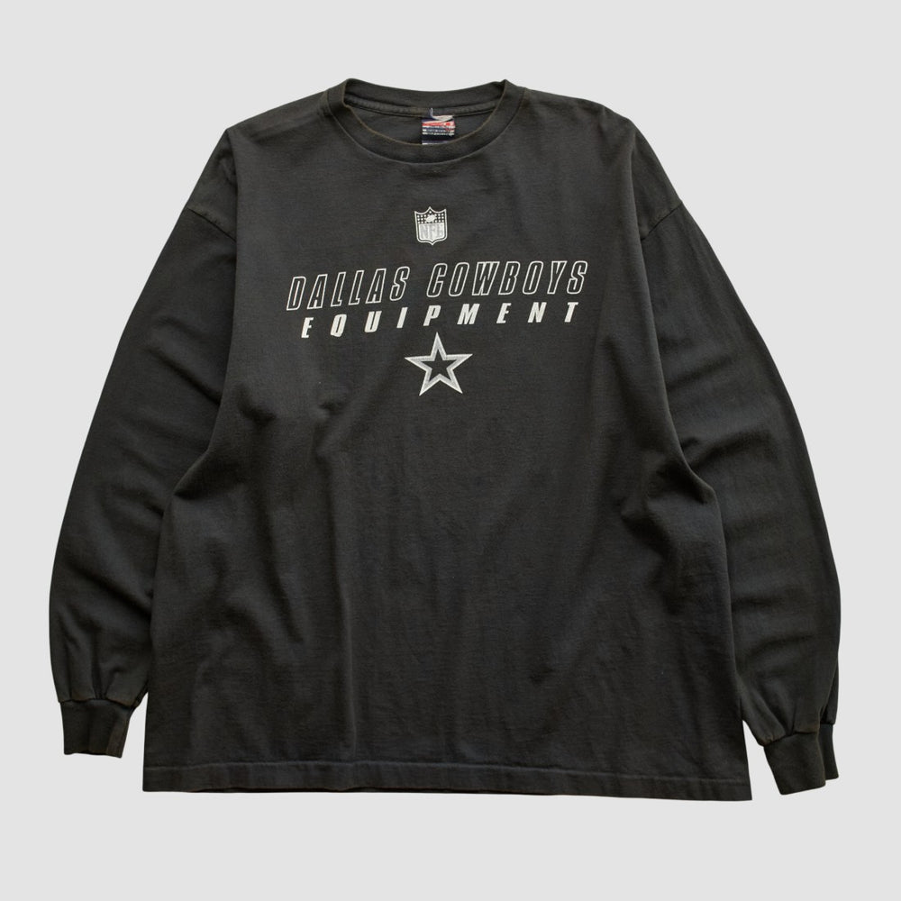 Dallas Cowboys 2000s Long Sleeve T-shirt - Black Vintage discount