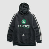 Boston Celtics 2010s Hooded Pullover Sweatshirt - Black Vintage | Adidas online