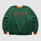 Miami Dolphins NFL 2000s Pullover Sweatshirt - Teal Vintage on sale