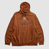 San Francisco 49ers NFL 2010s Hooded Pullover Sweatshirt - Clay Vintage discount