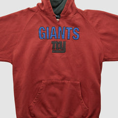 New York Giants Reebok 2000s Hooded Pullover Sweatshirt - Red Vintage cheap