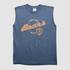 Chicago Bears NFL 2000s Tank - Navy Vintage discount