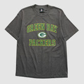 Green Bay Packers NFL 2010s T-shirt - Dark Heather Gray Vintage sale
