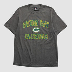Green Bay Packers NFL 2010s T-shirt - Dark Heather Gray Vintage sale