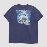 Dallas Cowboys Team Edition Apparel 2000s T-shirt - Navy Vintage for sale