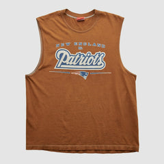 New England Patriots NFL 2000s Tank - Clay Vintage for sale