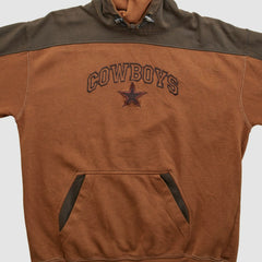 Dallas Cowboys Cowboys Authentic Apparel 2000s Hooded Pullover Sweatshirt - Clay Vintage sale