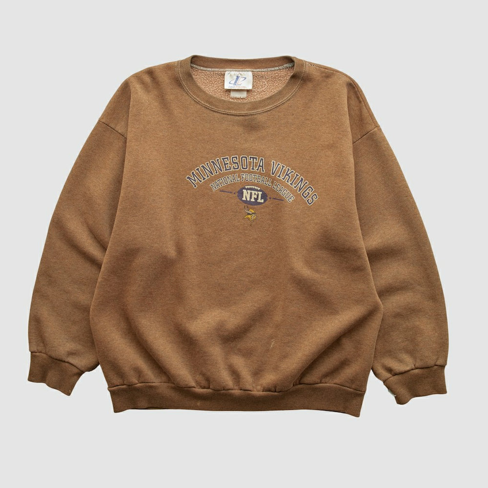 Minnesota Vikings Logo Athletic 2000s Pullover Sweatshirt - Clay Vintage on sale