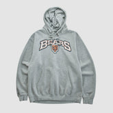 Chicago Bears 2010s Hooded Pullover Sweatshirt - Heather Gray Vintage discount