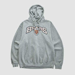 Chicago Bears 2010s Hooded Pullover Sweatshirt - Heather Gray Vintage discount