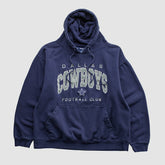 Dallas Cowboys 2010s Hooded Pullover Sweatshirt - Navy Vintage online