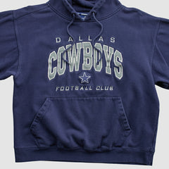 Dallas Cowboys 2010s Hooded Pullover Sweatshirt - Navy Vintage online