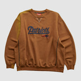 New England Patriots NFL 2000s Pullover Sweatshirt - Clay Vintage cheap