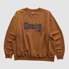New England Patriots NFL 2000s Pullover Sweatshirt - Clay Vintage cheap