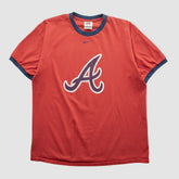 Atlanta Braves 2000s T-shirt - Red Vintage | Nike