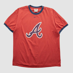Atlanta Braves 2000s T-shirt - Red Vintage | Nike