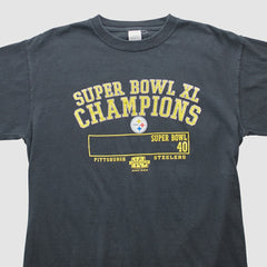 Pittsburgh Steelers 2006 T-shirt - Black Vintage cheap