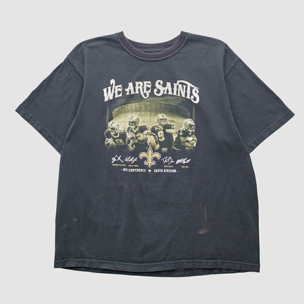 New Orleans Saints Reebok 2000s T-shirt - Black Vintage online