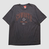 Dallas Cowboys Reebok 2000s T-shirt - Black Vintage online