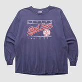 Boston Red Sox True Fan 2004 Long Sleeve T-shirt - Navy Vintage