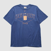 Detroit Tigers 2000s T-shirt - Navy Vintage | Nike