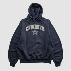 Dallas Cowboys Cowboys Authentic Apparel 2010s Hooded Pullover Sweatshirt - Navy Vintage outlet
