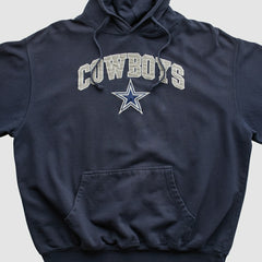 Dallas Cowboys Cowboys Authentic Apparel 2010s Hooded Pullover Sweatshirt - Navy Vintage outlet