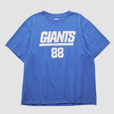 New York Giants Reebok 2000s T-shirt - Blue Vintage for sale