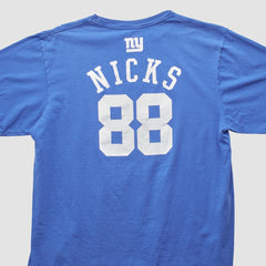 New York Giants Reebok 2000s T-shirt - Blue Vintage for sale