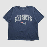 New England Patriots Reebok 2000s T-shirt - Navy Vintage on sale
