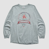 World Series Champions Majestic 2007 Long Sleeve T-shirt - Heather Gray Vintage