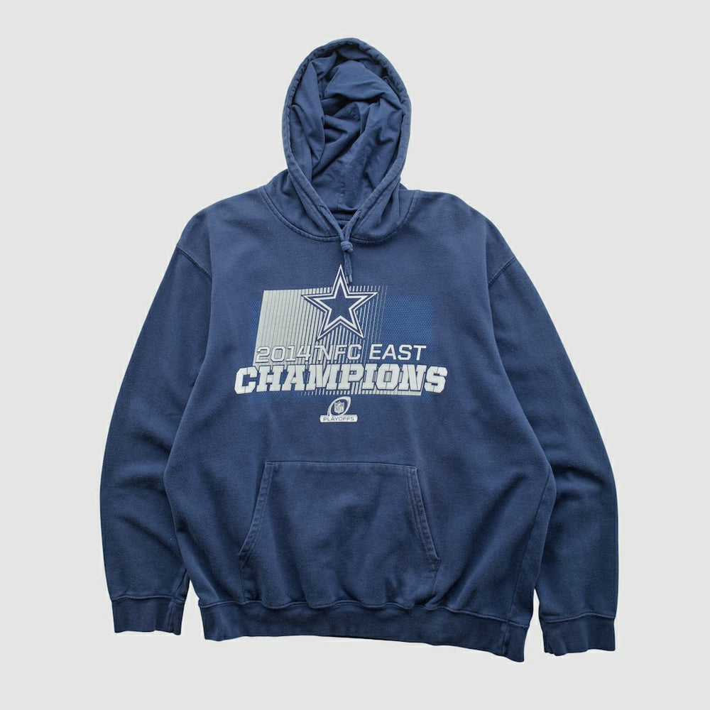 NFC East Champions 2014 Hooded Pullover Sweatshirt - Navy Vintage sale