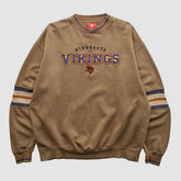 Minnesota Vikings NFL 2000s Pullover Sweatshirt - Clay Vintage on sale