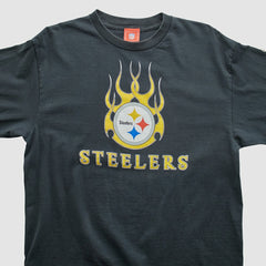 Pittsburgh Steelers NFL 2000s Long Sleeve T-shirt - Black Vintage outlet