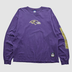 Baltimore Ravens Reebok 2000s Long Sleeve T-shirt - Purple Vintage outlet