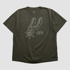 San Antonio Spurs NBA 2000s T-shirt - Black Vintage | Vintage online