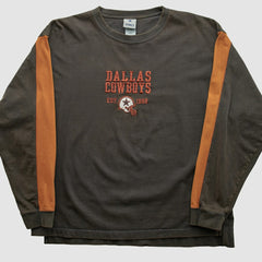 Dallas Cowboys Cowboys Authentic Apparel 2010s Long Sleeve T-shirt - Black Vintage on sale
