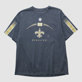 New Orleans Saints Reebok 2000s T-shirt - Black Vintage sale