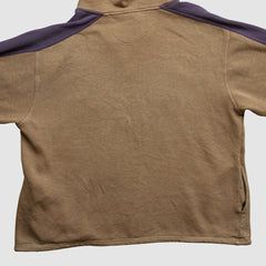 Minnesota Vikings Lee Sport 90s Hooded 1/4 Zip Sweatshirt - Clay Vintage for sale