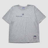 Dallas Cowboys Reebok 2000s T-shirt - Heather Gray Vintage sale