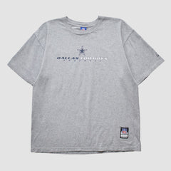 Dallas Cowboys Reebok 2000s T-shirt - Heather Gray Vintage sale