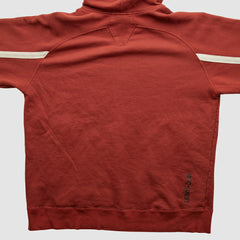 Kansas City Chiefs Reebok 2000s Hooded Pullover Sweatshirt - Red Vintage on sale