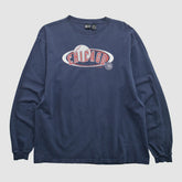 Chicago Cubs Gear For Sports 2000s Long Sleeve T-shirt - Navy Vintage