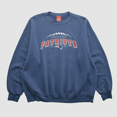 New England Patriots NFL 2000s Pullover Sweatshirt - Navy Vintage online