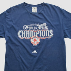 Boston Red Sox Adidas 2004 T-shirt - Navy Vintage