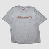 San Francisco 49ers NFL 2000s T-shirt - Heather Gray Vintage outlet