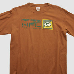 Green Bay Packers NFL 2000s Long Sleeve T-shirt - Clay Vintage online