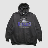 Colorado Rockies 2007 Hooded Pullover Sweatshirt - Charcoal Vintage